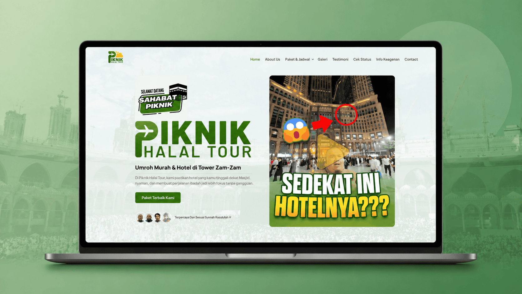 Stay closer to the mosque, travel in comfort, and focus on your spiritual journey with peace of mind. case study cover